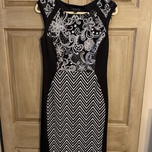 Black cocktail dress